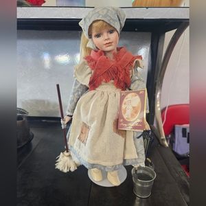 "Cinderella the Maid" Porcelain Doll